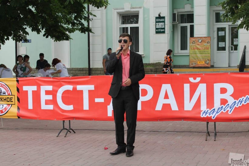 певец на тест-драйве