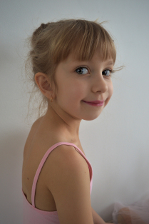 Портрет юной балерины
