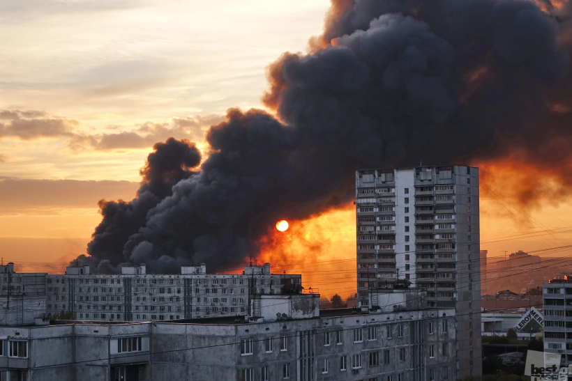 Пожар. 8 октября 2017