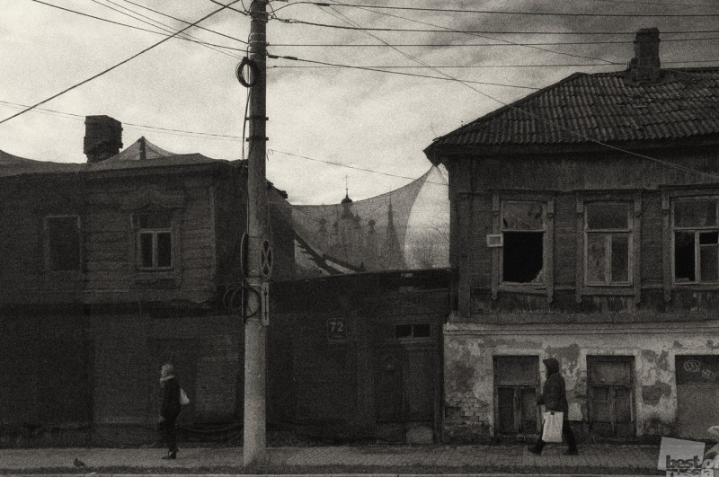 Вид на Свято-Георгиевский Собор с улицы Плеханова
