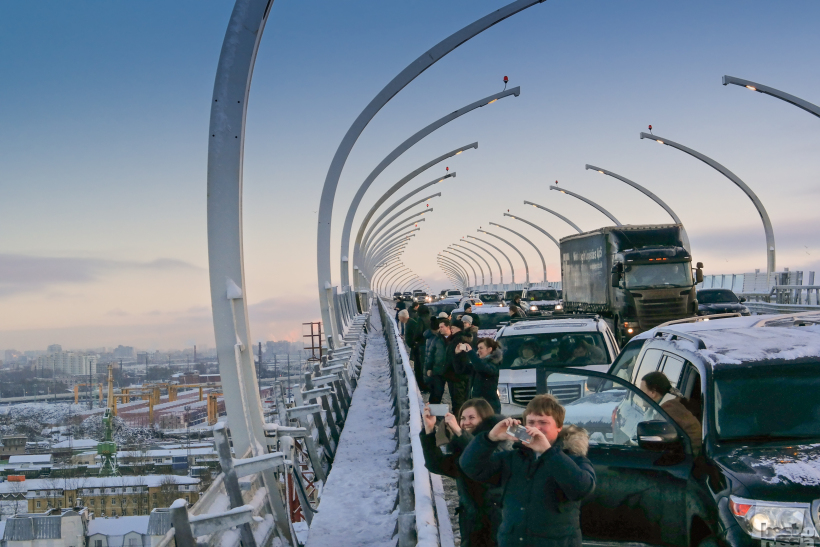 День открытия центрального участка ЗСД