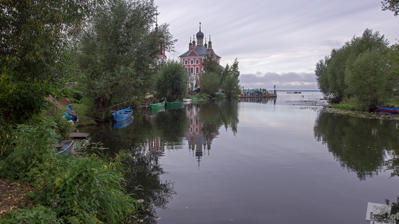 Осенняя рыбалка в устье реки Трубеж