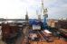 Спуск на воду первого серийного атомного ледокола "Сибирь" проекта 22220 в Санкт-Петербурге