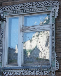 Деревянные наличники. Серия окна Росcии