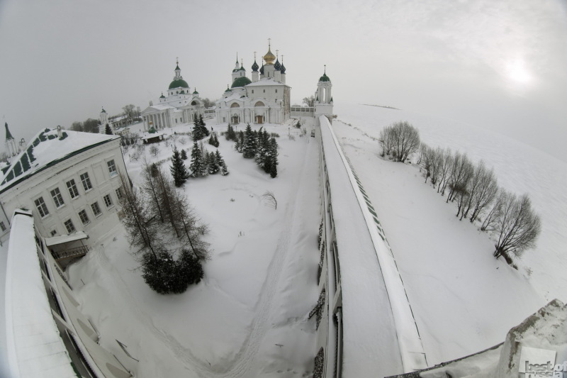 Ростов Великий, зима, Спасо-Яковлевский монастырь