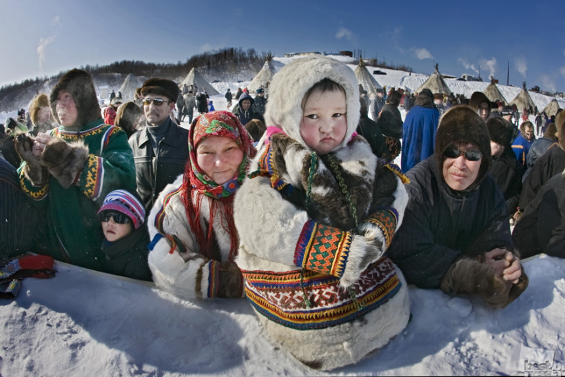 На празднике  день Оленевода