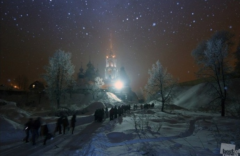 Раз в Крещенский вечерок...