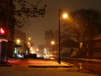 Ночные краски Пензы, улица Урицкого
